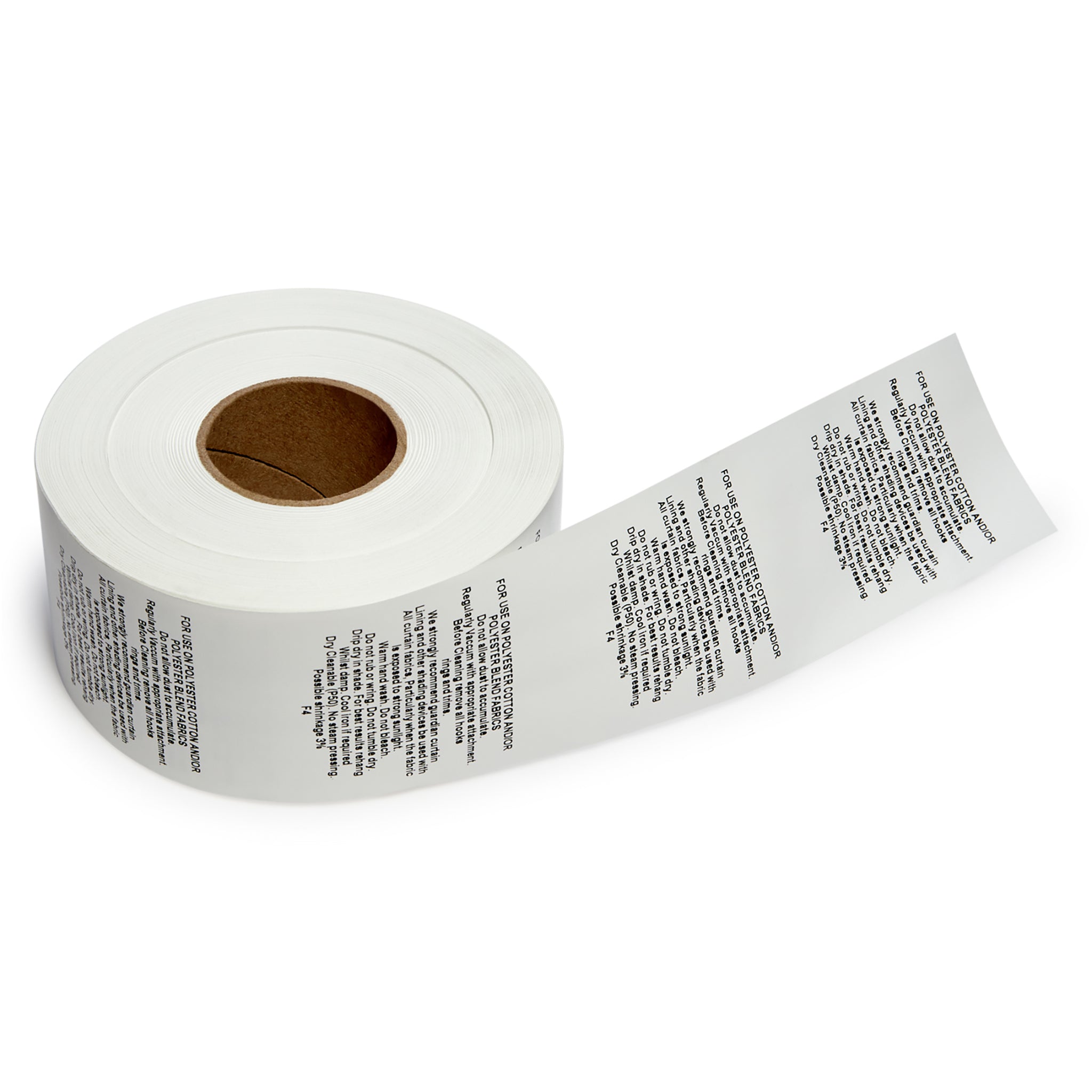 CURTAIN CARE LABEL F4