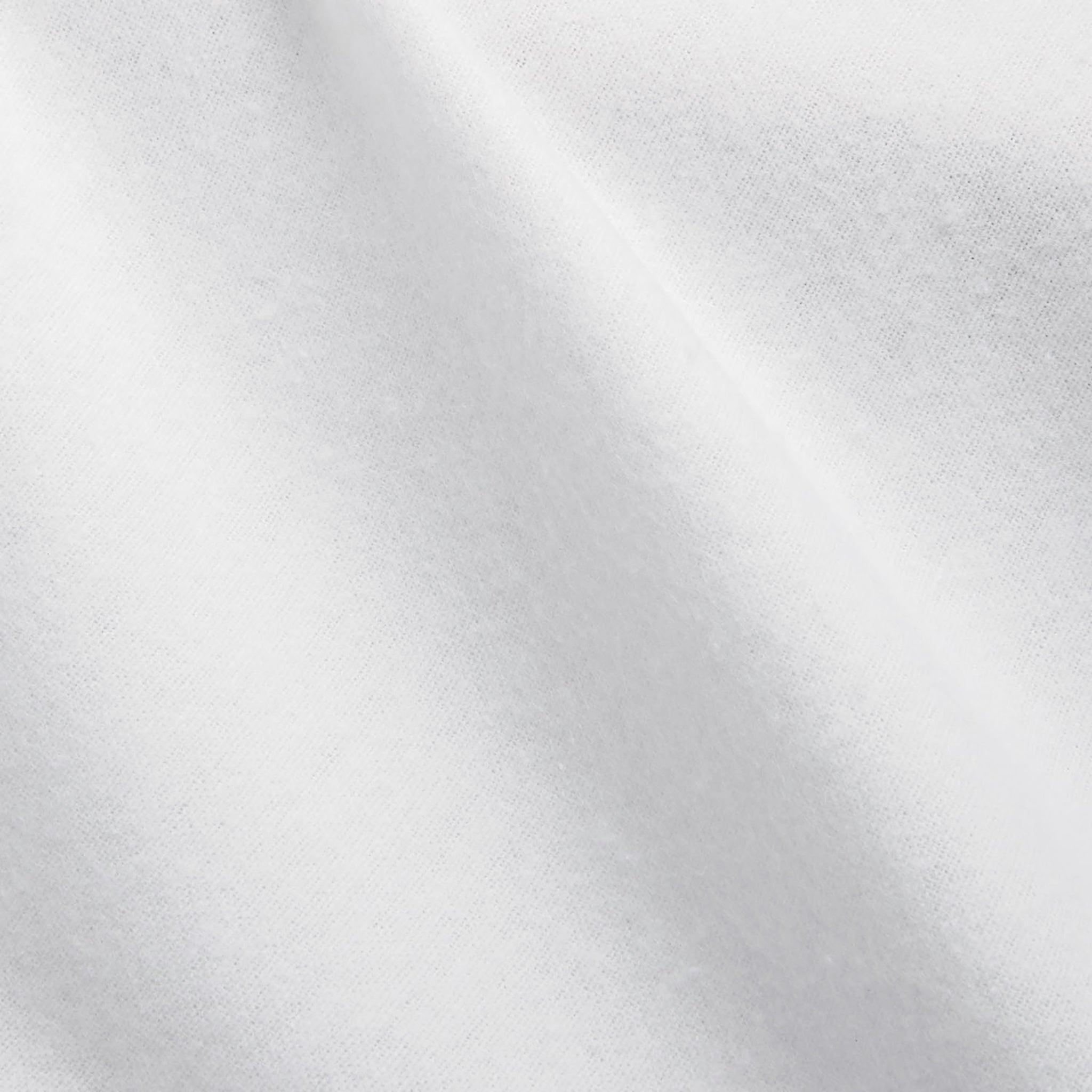 FLANNELETTE WHITE 90CM