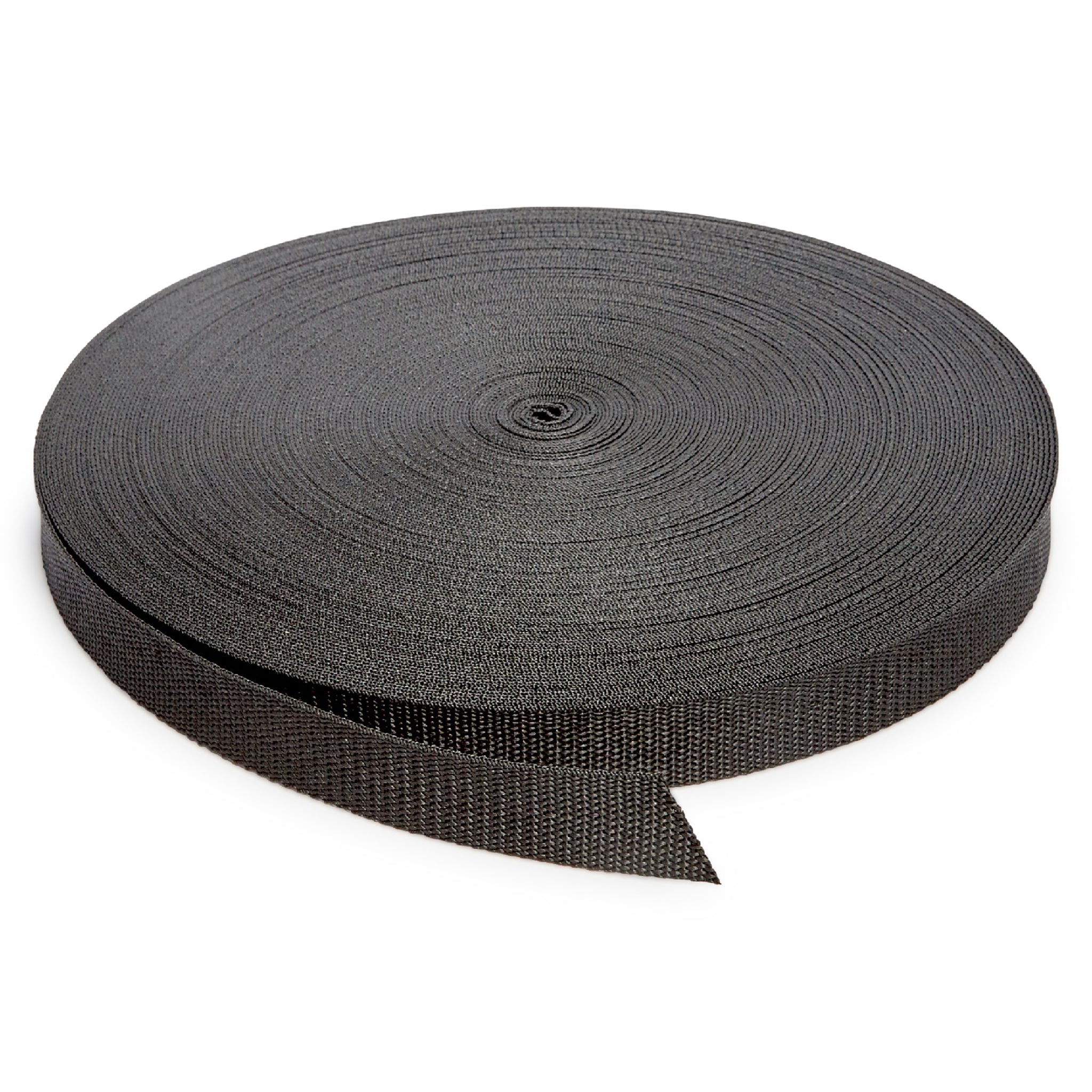 WEBBING POLYPROP UV 38MM BLACK
